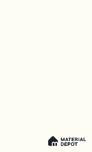 Off White Solid Colors Look LM 19653 8 ft x 4 ft Matte Finish ASA Laminate - 1 mm | Suitable for Living Room, Kitchen, Office