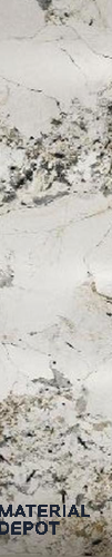 White Marble Look PVC High Gloss Finish UV Marble Polygranite Sheets 8 ft x 4 ft | LM 19525 - 3 mm
