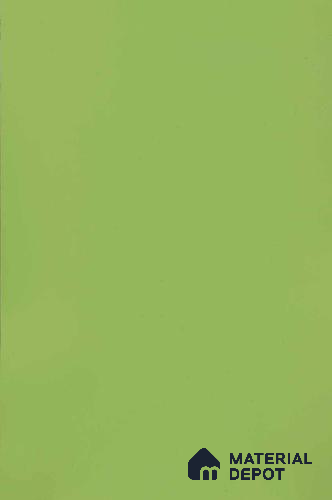 275 LU Lime Green 8 ft x 4 ft Texture Finish Decorative Laminate - 1 mm | Suitable for TV Unit, Wardrobe, Kitchen Cabinets | Matching Edgeband Code - (Rehau - 110240) | (E3 - 1523 HG)
