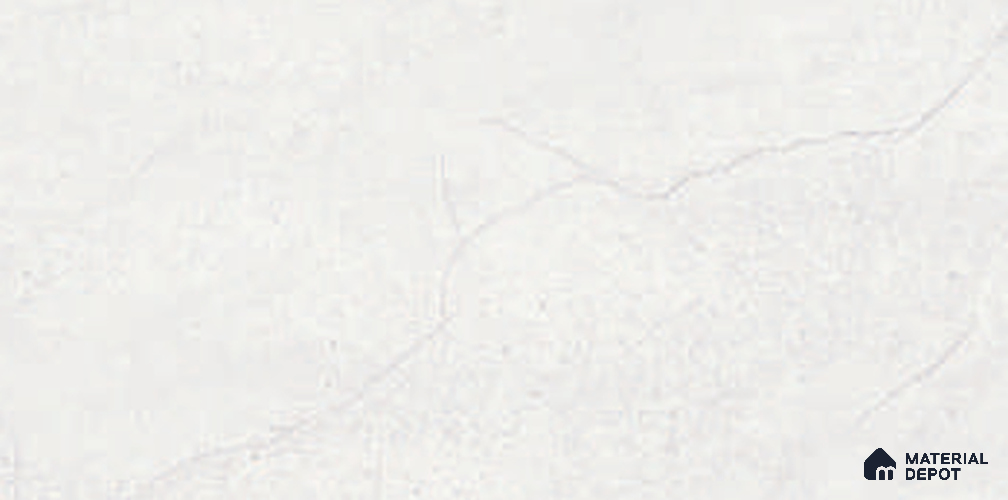 White Marble Wall Tile TL 06757 Lustra Aegean White 2 ft x 1 ft Ceramic Carving Glossy Finish - 9 mm |  | Suitable for Living Room, Bedroom, Bathroom