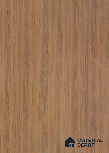 Wooden Look 3459 SU Ranj Teak 8 ft x 4 ft Suede Finish Decorative Laminate - 1 mm | Suitable for TV Unit, Wardrobe, Kitchen Cabinets