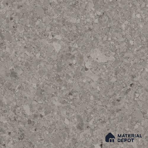 Grey Stone Floor Tile TL 06820 Lustra Fossil Drift 2 ft x 2 ft Vitrified Carving Matte Finish - 12 mm | 4 Random Design | Suitable for Living Room, Bedroom, Bathroom