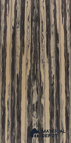 White Ebony Creme F884 Bohemian 2440x1220 mm Veneer - 3.5 mm