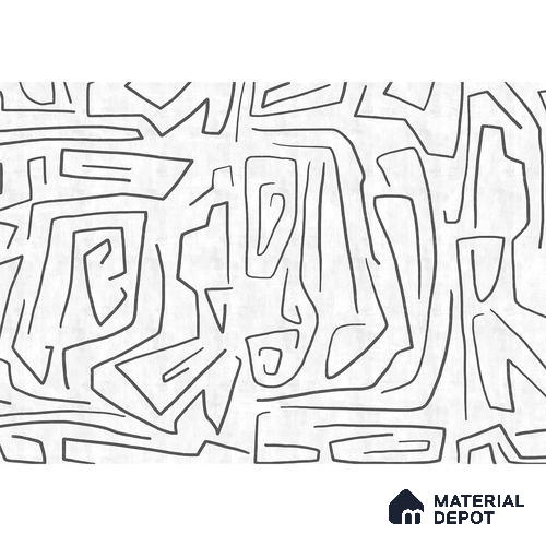 Abstract Design Wallpaper, Black & White Textured Background, Customised Indrani Series Handmade Abstract Design (Customised Size Wallpaper )