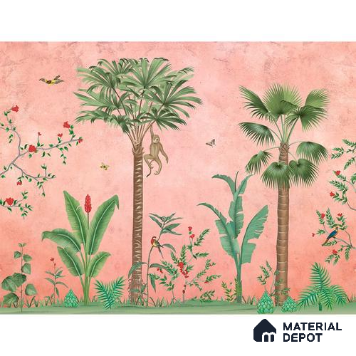 Fascinating Enchantment, Luxury Wallpaper for Rooms, Customised Sukoon Series Handmade Patterned Design (Customised Size Wallpaper)