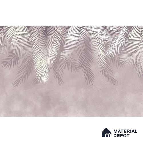 701621 - Hanging Tropical Leaves Wallpaper Design Indrani Series Soft Feel Tropical Design (Customised Size Wallpaper )