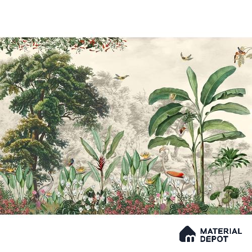 Jhurmut- Tropical Theme Designer Soft Feel (Customised Wallpaper)