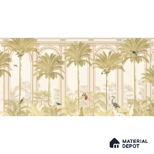 Malang, Tropical Theme Wallpaper for Walls Sukoon Series Handmade Tropical Design (Customised Size Wallpaper)