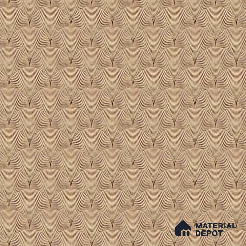 Sandy Arches Abstract Modern Theme Geometric for Rooms Soft Feel (Customised Wallpaper)