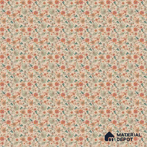 Vibrant Floral Canvas Wallpaper for Rooms 