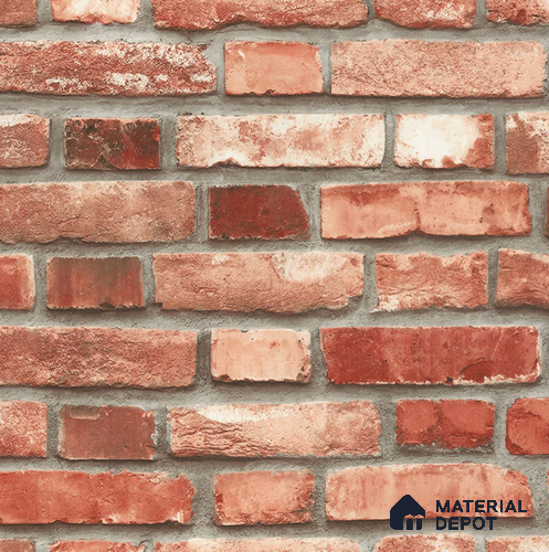 10304-3 | 5 Meter x 42 Inches Brick Look Wallpaper - 59 Sq.ft.
