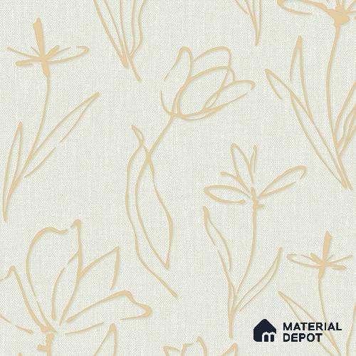 62510-3 | 5 Meter x 41.7 Inches Florals Look Wallpaper - 56.99 Sq. Ft. | Minimum 15% wastage during installation