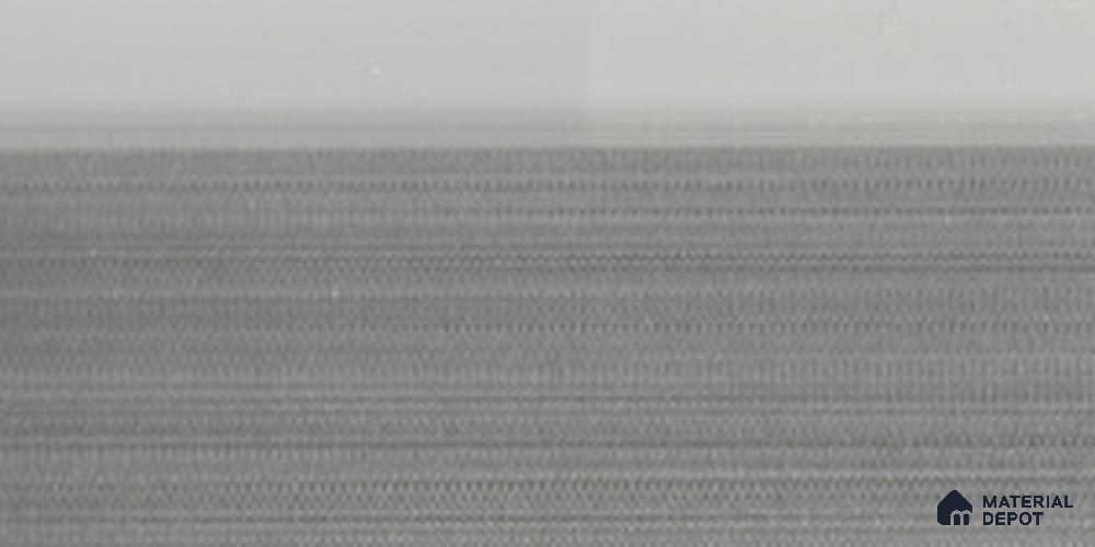 4101 22x0.8 mm Transparent PVC Edge Band Fusion Series 1 Meter - 0.8 mm