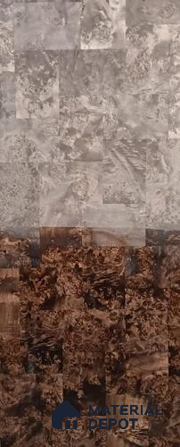 Brown Wood look 04 Carbon Grey 10/10 8 ft x 4 ft Texture Finish Veneer - 4 mm | VE 00588