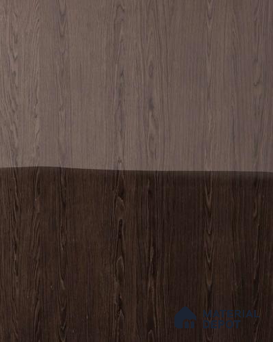Brown Wood look Dyed Ash Brown 8 ft x 4 ft Recon Veneer - 3.2 mm | VE 00538