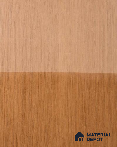 Brown Wood look Golden Teak 8 ft x 4 ft Recon Veneer - 3.2 mm | VE 00536