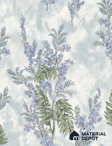62111 | 9.5 Meter x 21 Inch Florals Look Wallpaper - 55 Sq. Ft.