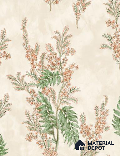 62113 | 9.5 Meter x 21 Inch Florals Look Wallpaper - 55 Sq. Ft.