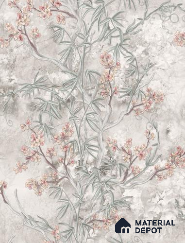 62143 | 9.5 Meter x 21 Inch Florals Look Wallpaper - 55 Sq. Ft.