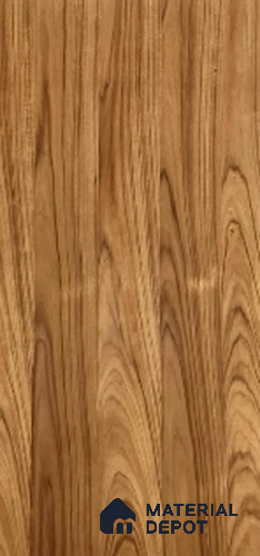 Brown Wood look K Teak Cr Decoply -5468/86 - R LATH 8 ft x 4 ft Veneer - 3.2 mm | VE 00594
