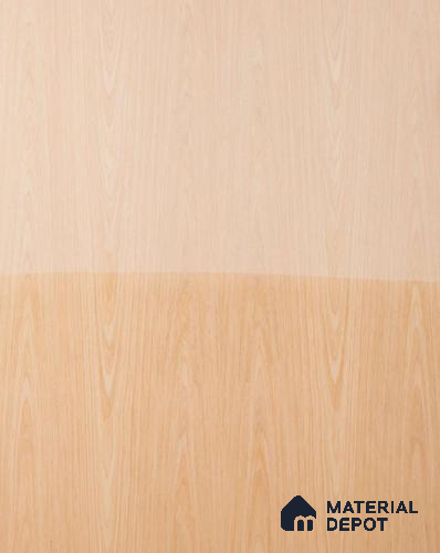 Brown Wood look White Oak Crown 8 ft x 4 ft Recon Veneer - 3.2 mm | VE 00526