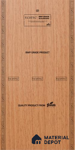 Green Ecotec BWP 710 8 ft x 4 ft Blockboard - 19 mm (10 Years Warranty)