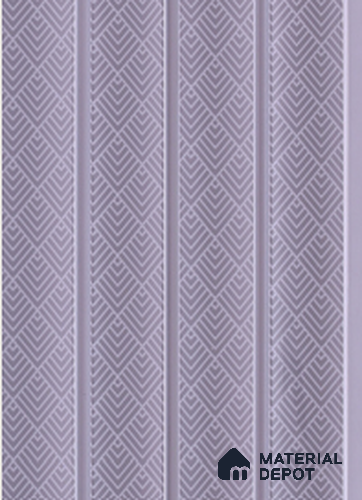 Pruple Patterned Louver PN 05205 9 ft x 5 inch Charcoal Panel - 12 mm | Suitable for Feature Wall, TV Unit & Living Room | Width is Subjected to 5% Variation
