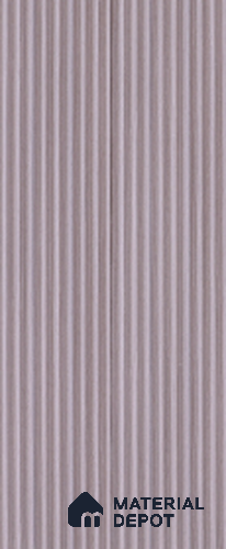 Pruple Plain Colour Louver 7908 9 ft x 5 inch Charcoal Panel - 12 mm | Suitable for Feature Wall, TV Unit & Living Room | Width is Subjected to 5% Variation