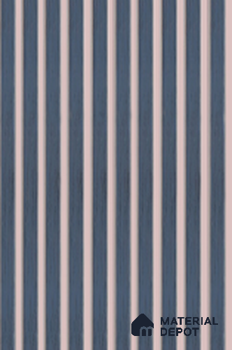 Charcoal Wooden 12 mm Louvers/Panels | 9 ft x 6.2 inch | 8203| Image 1