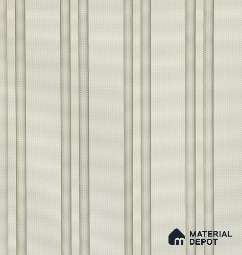 White Patterned Louver PN 05734 8 ft x 4.7 inch Solid Wood Panel - 12 mm | Suitable for Feature Wall, TV Unit & Living Room | Width is Subjected to 5% Variation