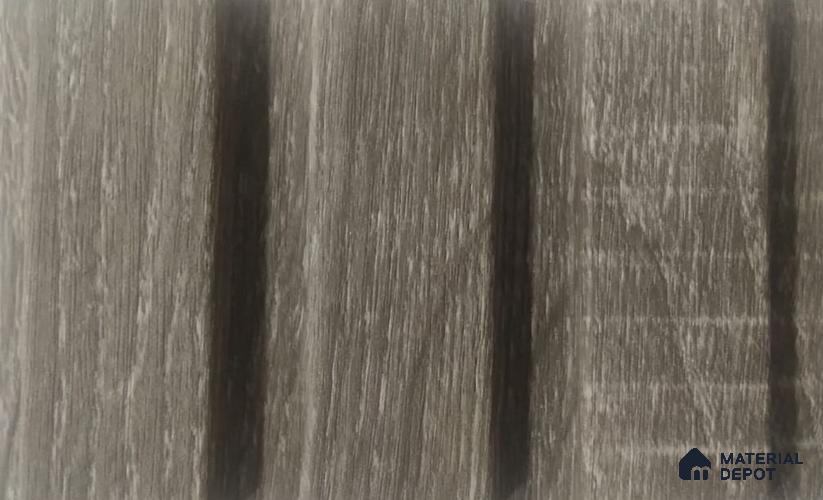 Brown Wooden Louver PN 00071 9 ft x 4.7 inch MDF Panel - 18 mm | Suitable for Feature Wall, TV Unit & Living Room | Width is Subjected to 5% Variation