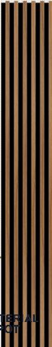 P2 578 Oslo 7.8 ft x 0.98 ft (2400x300 mm) Texture Finish Acoustic Panel - 22 mm | Suitable for Office, Auditorium & Cinema Hall | Width is Subjected to 5% Variation