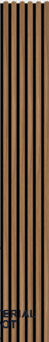 P5 578 Hamburg 7.8 ft x 0.98 ft (2400x300 mm) Texture Finish Acoustic Panel - 28 mm | Suitable for Office, Auditorium & Cinema Hall | Width is Subjected to 5% Variation