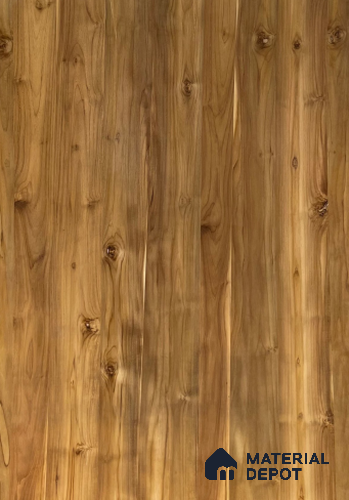 African Walnut 2440x1220 mm Silicon Natural Veneer - 3.7 mm