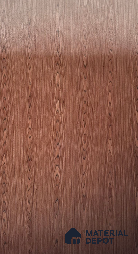 RC 2 Smoked Walnut Crown 8 ft x 4 ft Silicon Natural Veneer - 3.7 mm