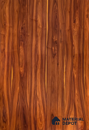 Santos Rosewood 2440x1220 mm Silicon Natural Veneer - 3.7 mm