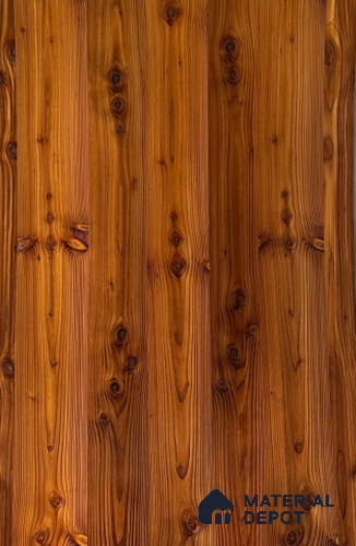Smoked Larch Knotty 2440x1220 mm Silicon Natural Veneer - 3.7 mm