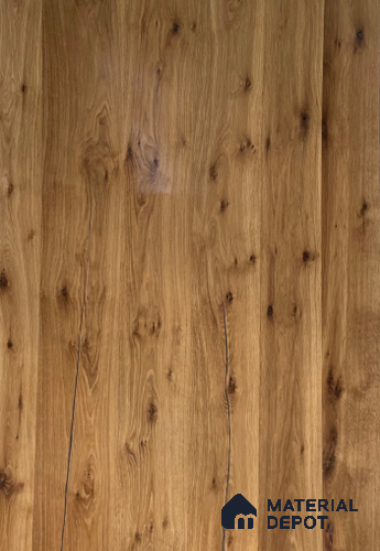 Smoked Vintage Oak 2440x1220 mm Silicon Natural Veneer - 3.7 mm