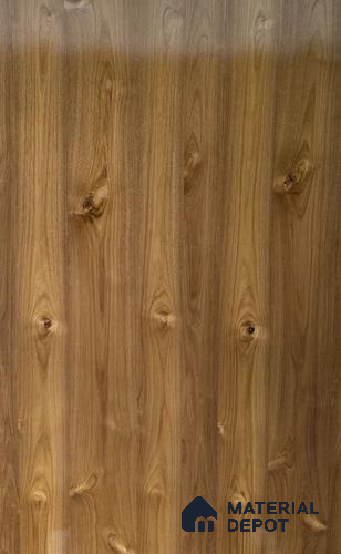 TCS 246 Teak Crown 8 ft x 4 ft Silicon Natural Veneer - 3.7 mm