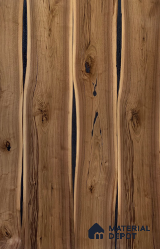 Vintage Walnut Live Tree 2440x1220 mm Silicon Natural Veneer - 3.7 mm