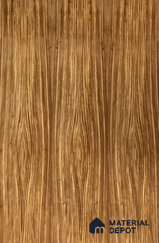 Zebrano 2440x1220 mm Silicon Natural Veneer - 3.7 mm