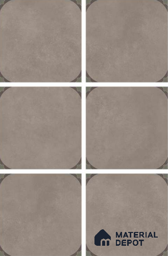 Plain Look Tile TL 11561 Mars Grey 16 x 16 inch Matte Vitrified Tile - 12 mm