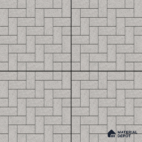 Stone Brick Look Tile TL 11619 Cambria Dove 16 x 16 inch Matte Vitrified Tile - 12 mm
