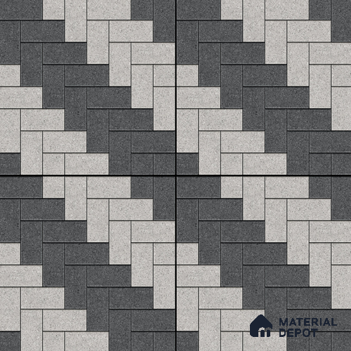 Stone Brick Look Tile TL 11620 Cambria Ella 16 x 16 inch Matte Vitrified Tile - 12 mm