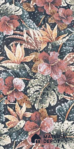 Mosaic Look Poster Wall Tile TL 12377 Poster 113 4 ft x 2 ft Gloster Finish Vitrified - 9 mm | Suitable For Living Room, Bedroom & Office | 1 Box Contains 4 Piece Packing