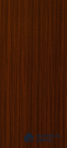 7285 Mahogany Woodgrain 8 ft x 4 ft PU Finish Fascia+ Exterior Cladding HPL Sheet - 6 mm