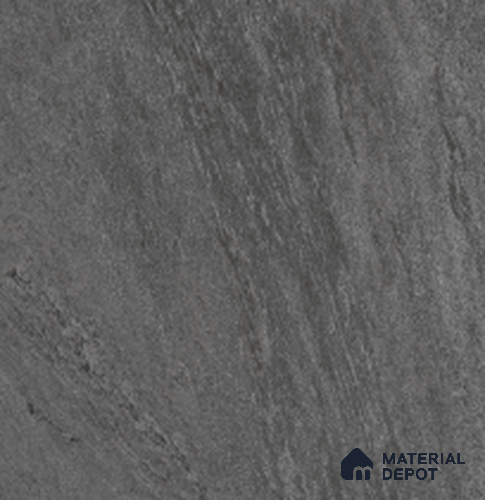 Stone Look Floor Tile TL 10906 C Slateon Nero 2 ft x 2 ft Matte Finish Vitrified Parking Tile - 12 mm | 16 Random Design | Suitable For Parking, Balcony, High Traffic Areas, Outdoor, Garage, Garden, Pathways & Terrace