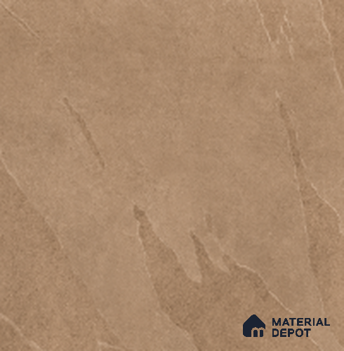 Stone Look Floor Tile TL 10913 Rigalta Choco 2 ft x 2 ft Matte Finish Vitrified Parking Tile - 12 mm | 20 Random Design | Suitable For Parking, Balcony, High Traffic Areas, Outdoor, Garage, Garden, Pathways & Terrace
