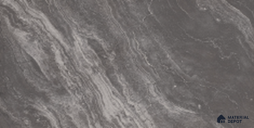 Marble Look Wall Tile TL 10918 B Marlene Black 4 ft x 2 ft Matte Finish Vitrified Tile - 9 mm | 5 Random Design | Suitable For Living Room, Bedroom, Kitchen, Office & Dining