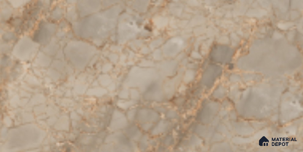 Marble Floor & Wall Tile TL 09757 Brag Grey Glit 5 ft x 3 ft Finish Vitrified Large Format Tile - 9 mm | 3 Random Design | Suitable For Living Room, Bedroom, Dining Area